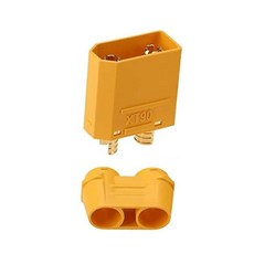 AMASS XT90H-M 수 XT90 단자 DC잭 드론 RC카 (T-XT90H-M), 본상품