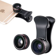 JJC 스마트폰 광각 접사 어안 렌즈세트 KLS-SPL3BK L, 1개