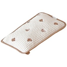 嬰幼兒寶寶透氣枕 舒適透氣輕巧便攜 可愛小熊圖案, 小熊