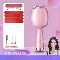 물결 웨이브 롤업 헤어 스타일러 롱 스타일링, 6000W 에그롤 4단계 세라믹 A, 1개, 1ml