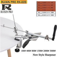 RUIXIN PRO RX009 定角升級版磨刀器, 1個, RX009阿大油石
