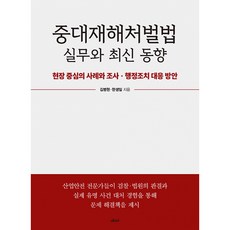 중대재해처벌법 실무와 최신 동향 김병현 메디치미디어 (사은품증정) - 현장 중심의 사례와 조사·행정조치 대응 방안