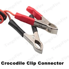 호환 28.8V 납산 배터리 팩 고속 스마트 충전기 EU US AU UK KR 플러그 24V 5A 출력, Crocodile Clip, 1개, 01 Crocodile Clip
