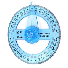 WISHPICK 360도 원형 각도기 측각기