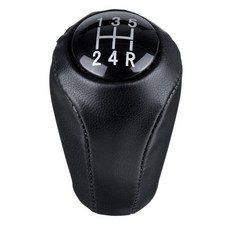 5 마즈다에 대한 5 스피드 기어 시프트 노브 3 BK BL/ 5 CR CW/ 6 II GH/ CX-7 ER BLACK 2005-2014, 검은색