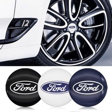 포드 휠캡 55mm 전용 순정 휠캡 1:1 교체형휠캡 1개 개당판매, (02)포드 55mm 실버