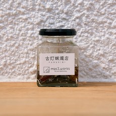mas3.works 手作透明蠟燭 日本製 精緻, 1個