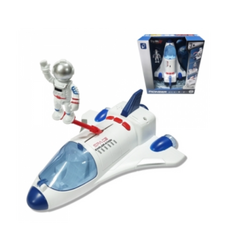 우주 탐험선 세트 WY893A 우주비행사 빛과소리가 나오는 우주탐험선 후릭션기어 어린이집선물 유치원선물, 1개