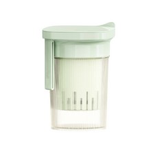 크림 같은 결과를 위한 실용적인 요구르트 여과기 빠른 청소 ABS 주방 도구 효율적인 유장 제거 장치, 1개, Green