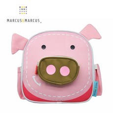 MARCUS&MARCUS 動物樂園兒童保溫野餐背包, 1個, 粉紅豬
