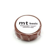 카모이 mt 1P MT01P530 매트 번트 오렌지 씰 마스킹 테이프, 1개