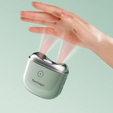 전동 자동손톱깎이 휴대용 간편한 무선 손톱깎이 정리 충전식, E. 연한 녹색(하트비트)