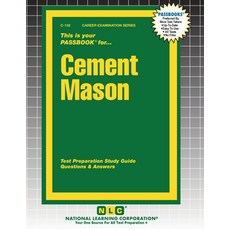 (영문도서)Cement Mason Paperback, National Learning Corp, English, 9781799301325