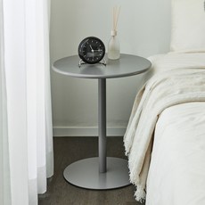 재크 400 라운드 사이드테이블, 그레이