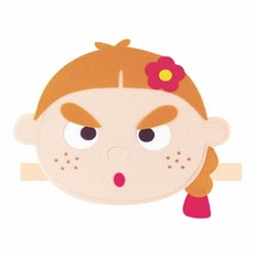 역할놀이머리띠 전래동화 심술여자아이 1P 역할놀이의상 유아역할놀이
