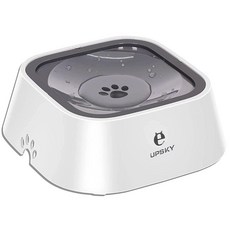 UPSKY 흘림 방지 반려동물 물그릇 느린 급수기 미끄럼 개 및 고양이용 992.2g(35온스) 급식기 그릇 113878, UPSKY 흘림 방지 반려동물 물그릇 느린 급수기 미끄, 1개