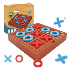 OX게임 틱택토 보드게임 B1627, 단품, 단품