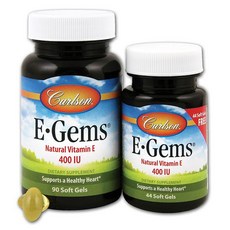 Carlson 維生素 E 400IU 軟膠囊, 134 件, 1個