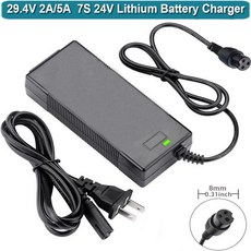 레이저 전기 휠 포켓 모드 스포츠 배터리용 전원 어댑터 24V 호버 보드 2A 5A, 01 UK PLUG, 01 29.4V 2A