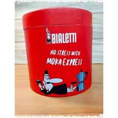 Bialetti 百年紀念版摩卡壺 禮盒（威尼斯紅3杯份）, 1個