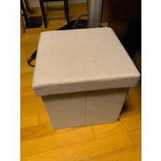 한샘 베이직 사각 수납 스툴 라이트그레이 S 한샘온라인, 라이트그레이 S(A)