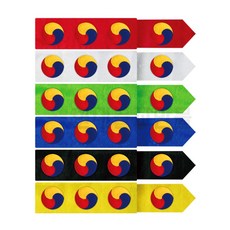 3태극 머리띠, 남색, 1개