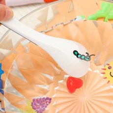 彩色漂浮筆 12色 DIY塗鴉 水畫筆 馬克筆, 1個, 漂浮笔【配件勺子】一个