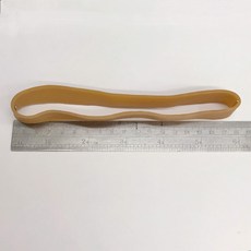 HY 橡皮筋 No. 50 1.7mm厚20mm寬 1公斤裝 本色 高純度彈性佳, 1個, 1kg