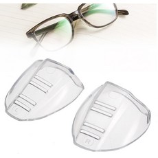 안경측면커버 측면보호대 측면가드 사이드 쉴드 12mm, 투명, 1세트