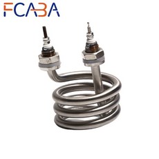 220V/380V 전기 물 증류기 가열 히터 요소 2 5KW/3KW/4 5KW 나선형 201 스테인레스 스틸 침수 파이프 1PC