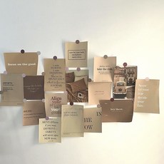 1 萬安/ 春夏秋冬ins風格季節性民宿咖啡館簡約小卡片, 1個, 秋日咖啡