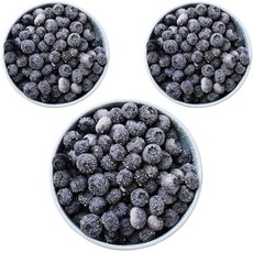 아침과저녁 세척 냉동 프리미엄 블루베리, 3개, 1kg