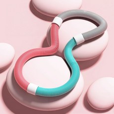 軟彈簧呼啦圈 負重爆款 運動健身軟管 不傷腰 瘦肚子 器材 家庭健身房, 1個, 暴汗燃脂【推薦60-90斤】