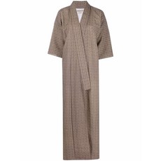 안젤로 빈티지 컬트 중고 1970's 기하학 프린트 기모노