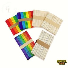 하드바 만들기 재료 학생용 미술 교구 나무 막대 공예 소품, 일반(소)