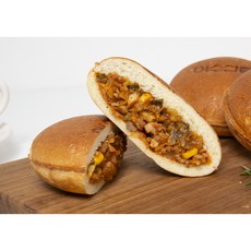 여수삼합당 빵지순례 단팥 피자 호빵 찐빵 겨울간식 7종, 피자 삼합빵 5개, 1세트, 170g