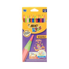bic 빅 키즈 색연필 12색 세트/학습준비물