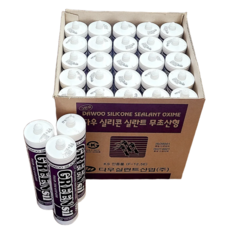무초산 다용도 실리콘 그린씰 808 범용 실란트 금색, 25개
