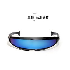 肥婆奶奶 X戰警眼鏡 Y2K 未來科技感 造型眼鏡 赛博朋克 嘻哈 未來科技感 機能護目鏡 網紅同款 小紅書同款