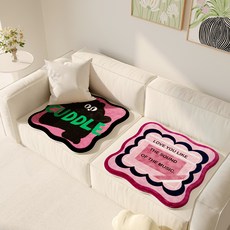 해피유통 귀여운 동물 캐릭터 디자인 어린이 및 성인용 매트 소파용 방석 쿠션, 30*30센티미터., 11