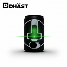 다스트 미니 그린 레이저 레벨기 수평계 수평기 측정 8배 밝기 측정기 수동추방식 DT-LV1, 1개