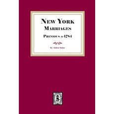 (英文圖書)New York Marriages previous to 1784 平裝版, Southern Historical Press, 英文
