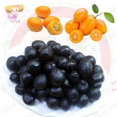 小麻吉家家愛 薄荷黑金桔 蜜餞果乾, 200g, 1個