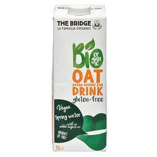 Bridge 브리지 유기농 오트 음료 글루텐 프리, 1개, 1g