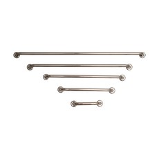 【金固】ST正304 C型扶手 30公分-150公分 不鏽鋼一字型扶手 (附304不鏽鋼壁虎), 不鏽鋼色, 1個