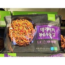 코스트코 풀무원 데리야끼 볶음우동 with 갈릭 4인분, 874.4g, 1개