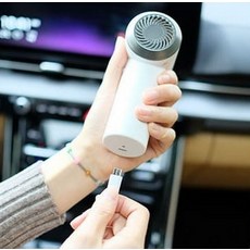 차량 가정 겸용 무선 미니 핸디 청소기, 블랙