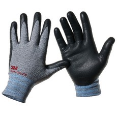 슈퍼그립 200 가벼운 안전코팅장갑, 1개, 그레이 (로켓배송)  