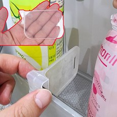 투명 플라스틱 칸막이 1P 냉장고 주방 파티션 수납장 커피 소품