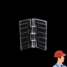 아크릴 투명 미니 경첩 플라스틱 소형 힌지 DIY 공예 부속품 커머스픽201, 37*40/중